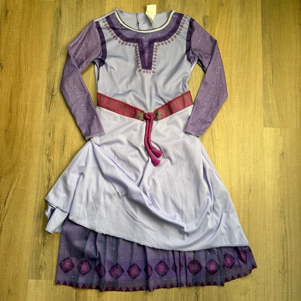 Disney Wish Asha Purple Halloween Costume Girl’s Kids Dress